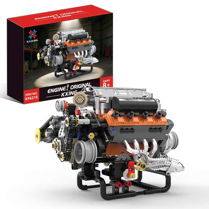 Model Kit V8 Engine - K96215 767PCS V8 엔진 모델 빌딩