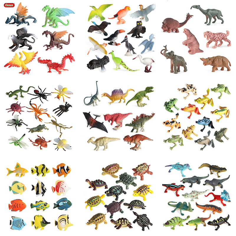 Model Kit Lizard - Oenux 야생 바다 곤충 동물 세트