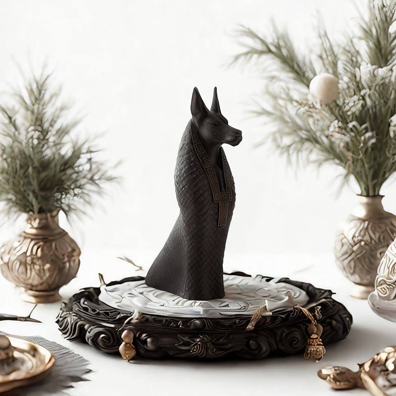 Model Kit Anubis - 1 아누비스 동상, 이집트 죽음의 신,