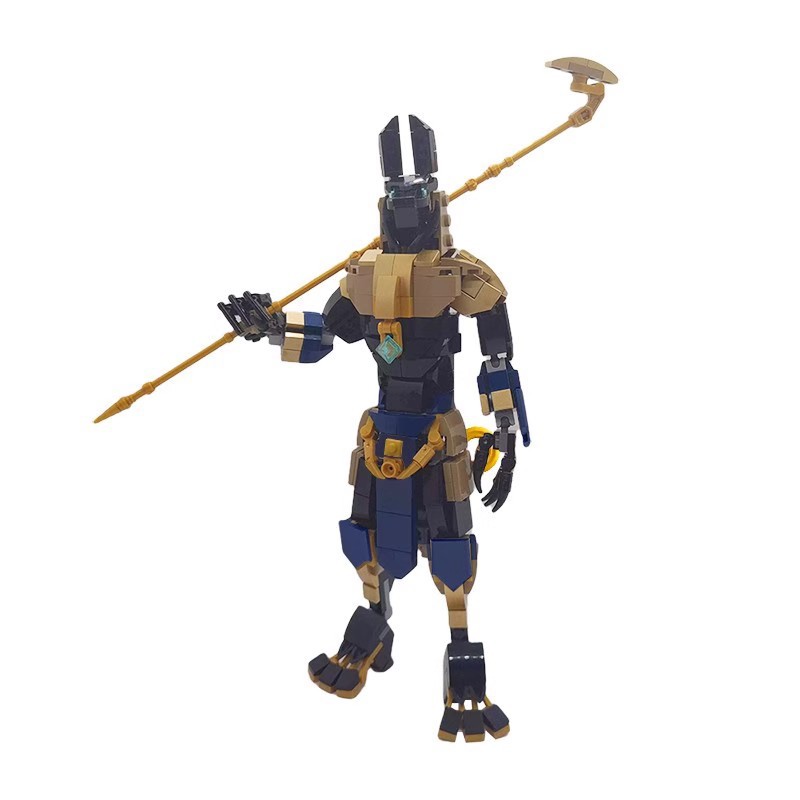 Model Kit Anubis - 이집트 신화 가까두머리 신 빌딩 블록