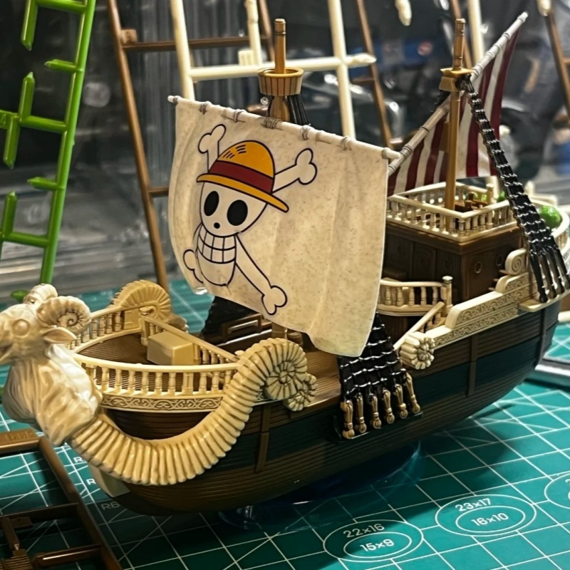 Model Kit One Piece Going Merry - 반다이 토이즈 스타 원피스 넷플릭스 라이브