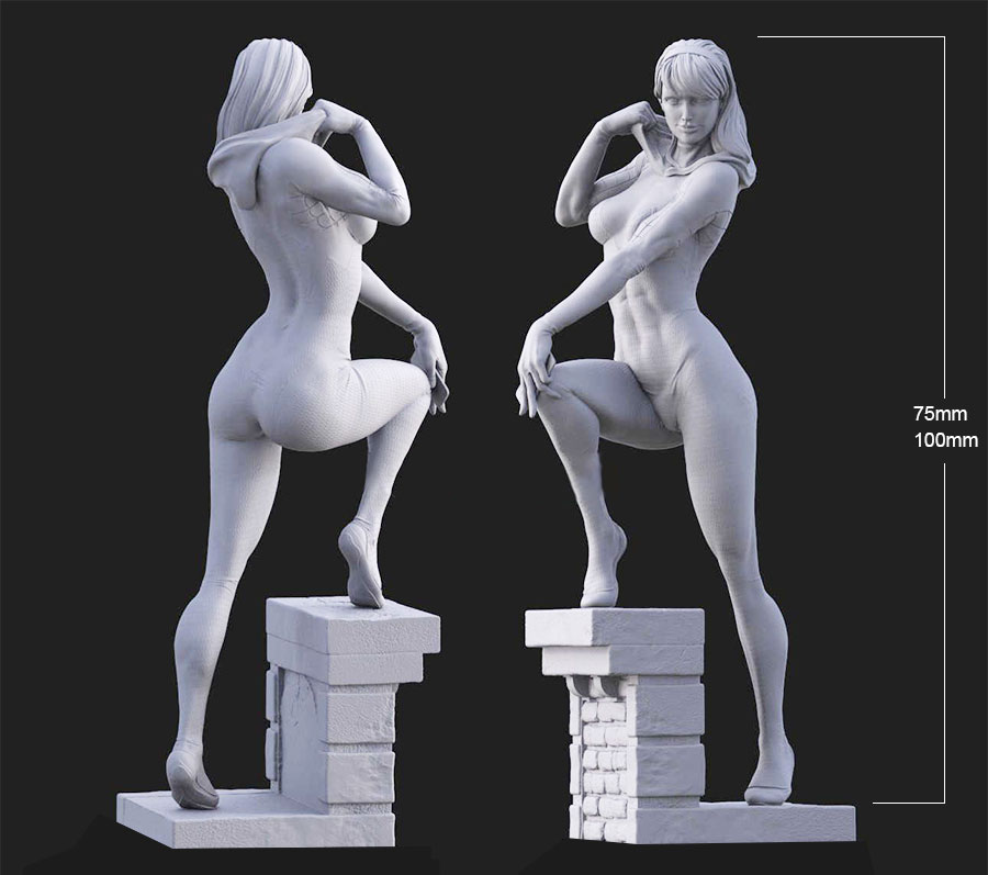 Model Kit Reshiram - 1/24 75mm 1/18 100mm 수지 모델