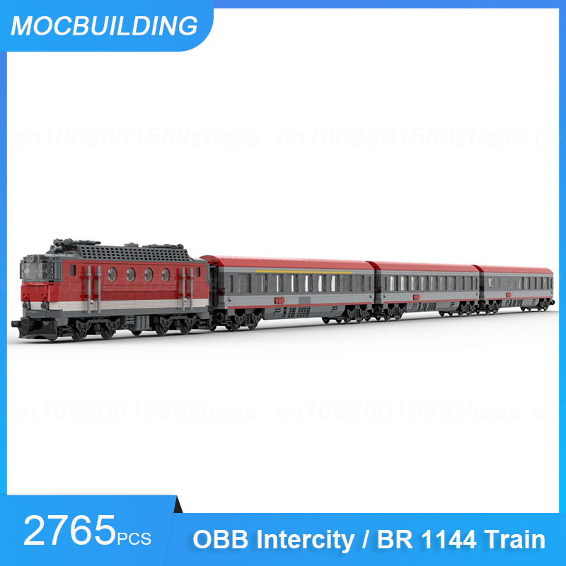 Model Kit Train - MOC 빌딩 블록 OBB 인터시티 /