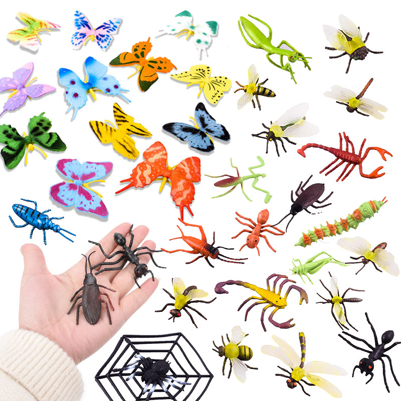 Model Kit Lizard - Oenux 야생 곤충 동물 모델 세트,
