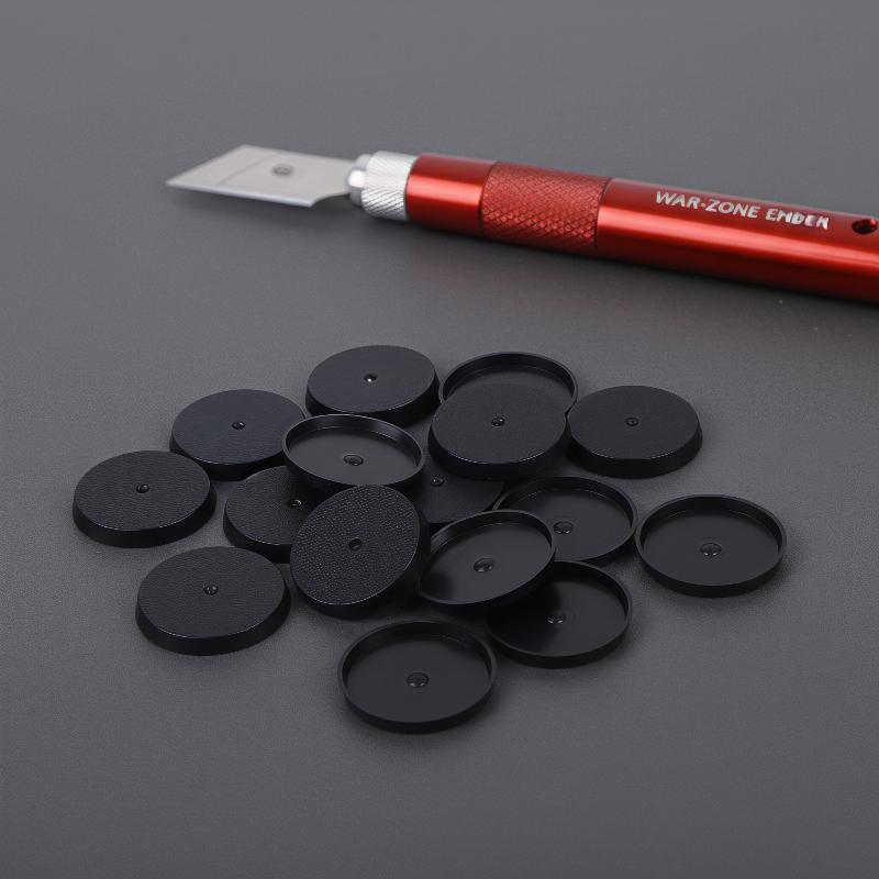 Model Figure Base - 20Pcs 32mm 라운드 워 게임 미니어처