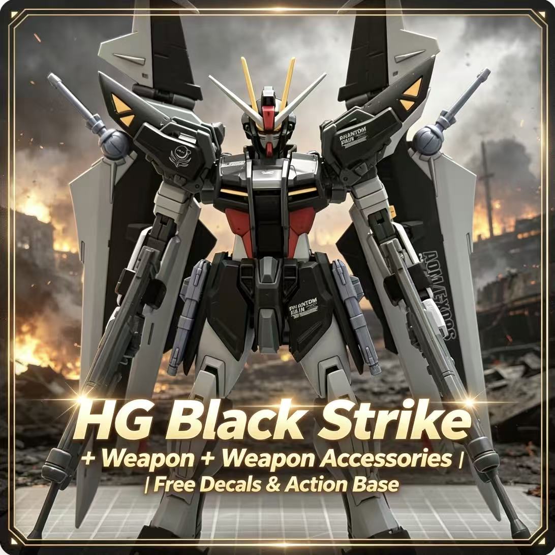 Model Kit X Wing - 41 HG 1/144 블랙 스트라이크 메카(윙