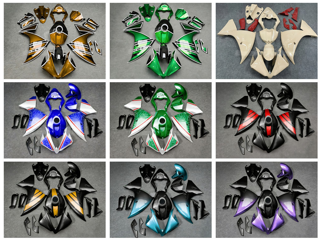 Model Kit Yamaha R1 - 4가지 선물용 새 ABS 에어 디플렉터
