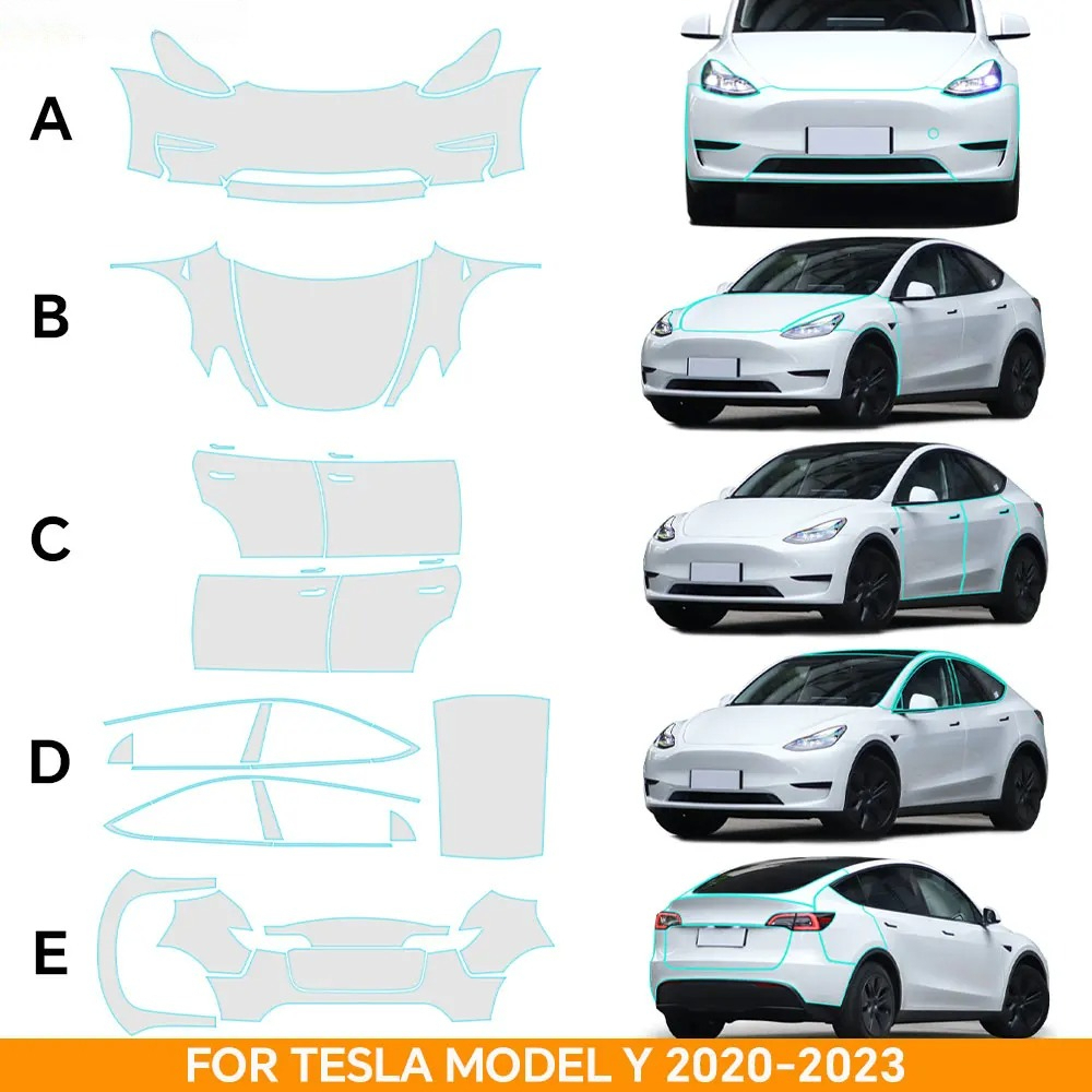 Logo Model Kit - 테슬라 모델 Y 2020 2021 2022