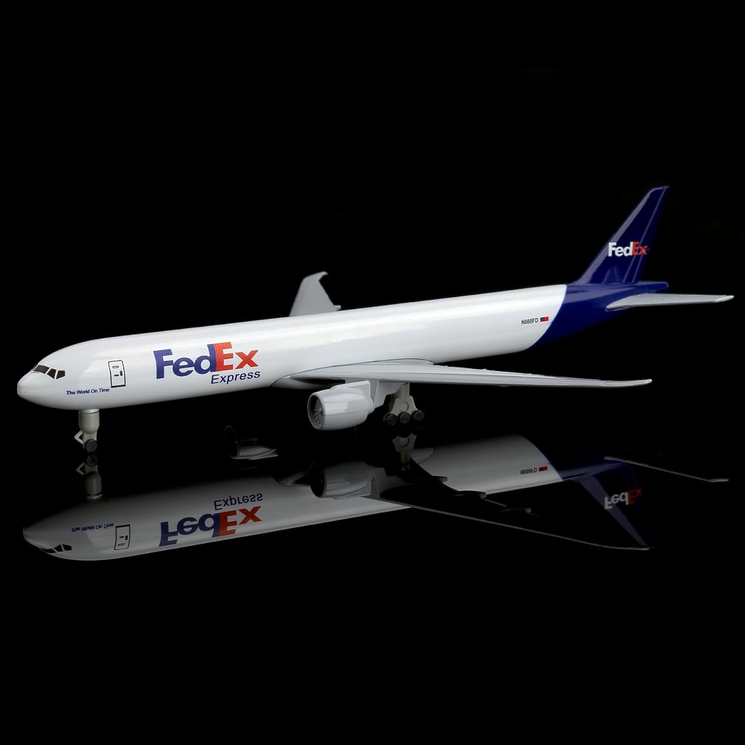 Model Kit Plane - 20cm 페덱스 B777 비행기 모형 키트