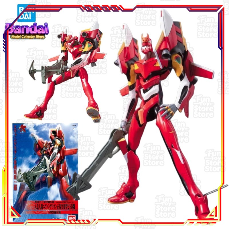 Model Kit Eva 02 - 반다이 에반게리온 EVANGELION-02 액션 피규어 애니메이션