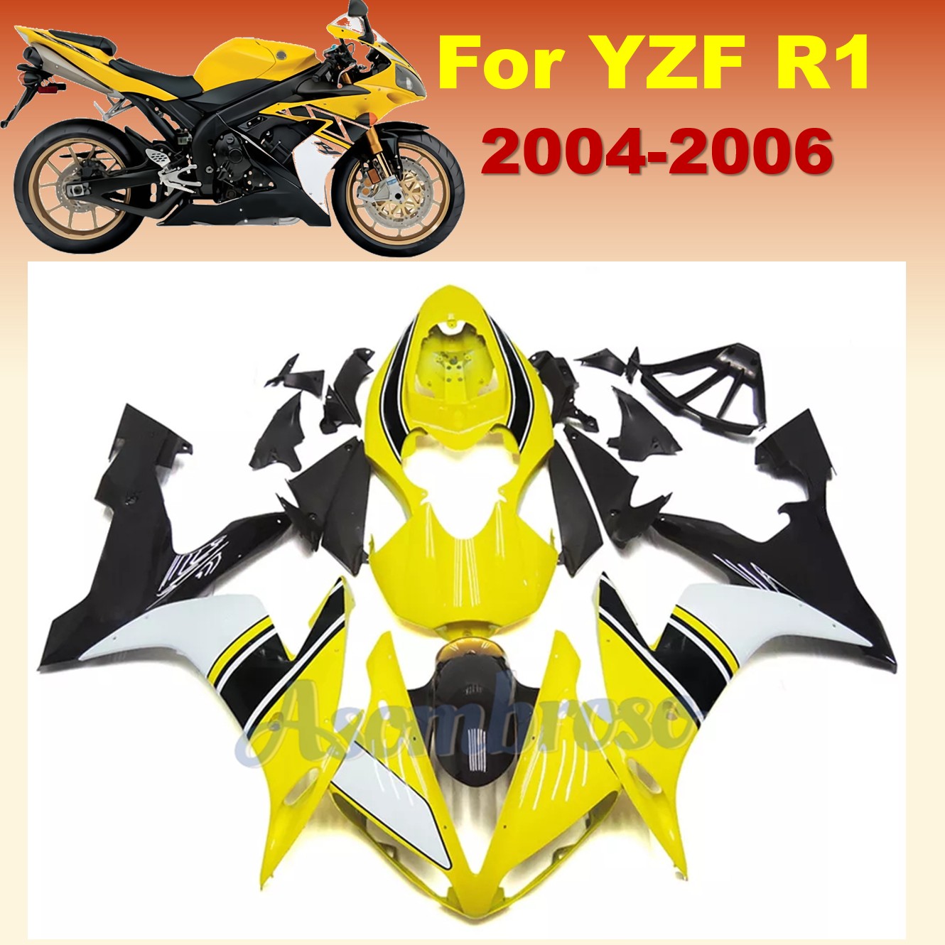 Model Kit Yamaha R1 - 야마하 YZFR1 2004 YZF R1 2005