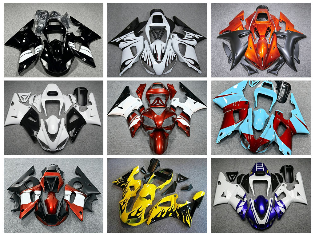 Model Kit Yamaha R1 - 4개의 선물용 새 ABS 페어링 키트는