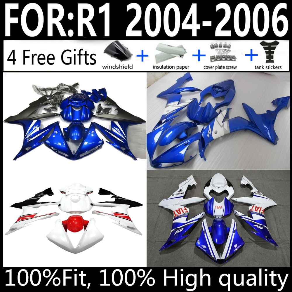 Model Kit Yamaha R1 - 야마하 YZF-R1 2004-2006 바디워크 카울링 세트용