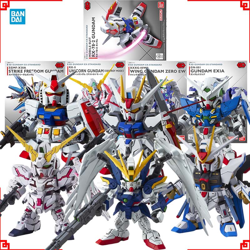 Model Kit Wing Zero - 반다이 건담 모델 키트 SDEX 스트라이크