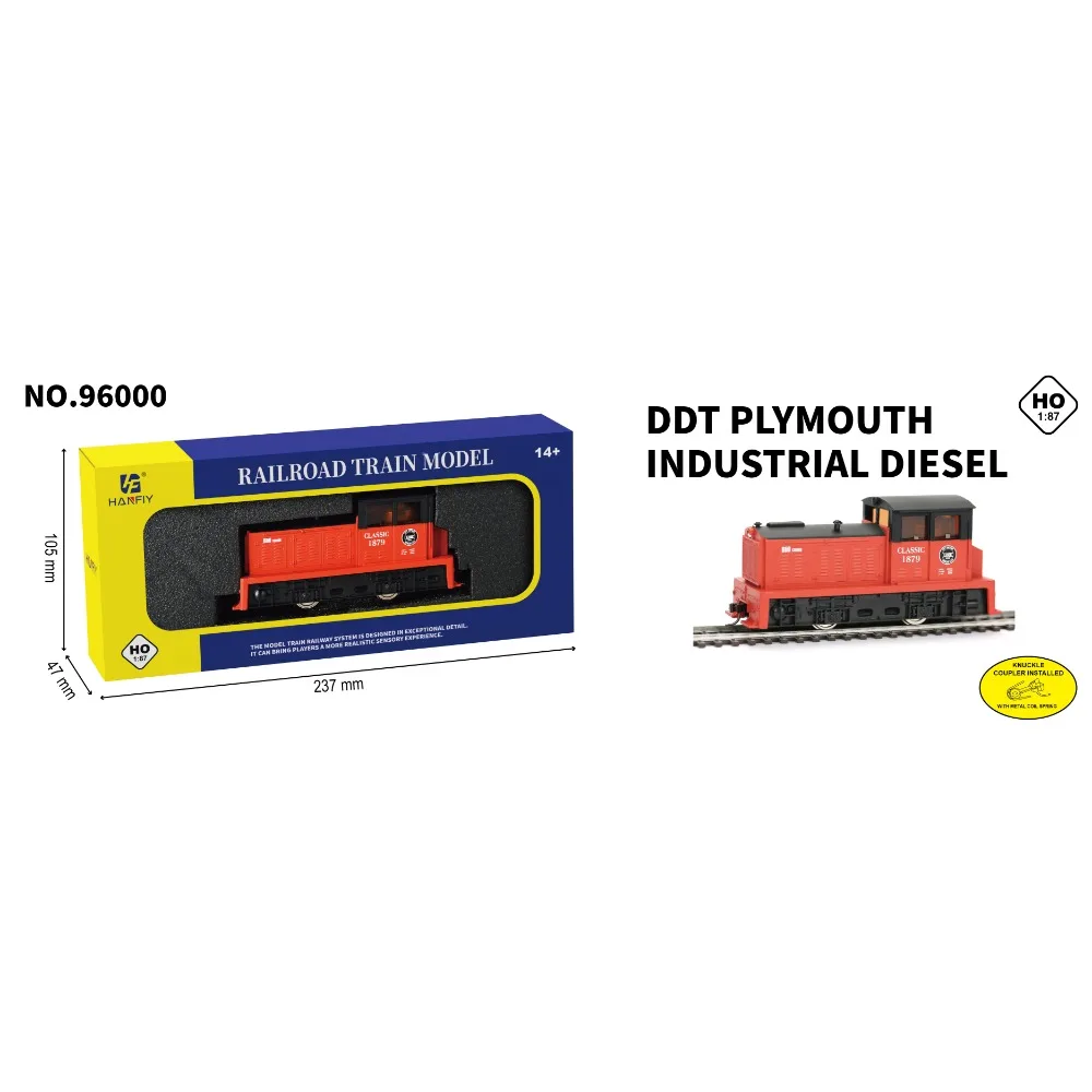 Model Kit Train - HO 체중계 기관차 세트, 비율 전기