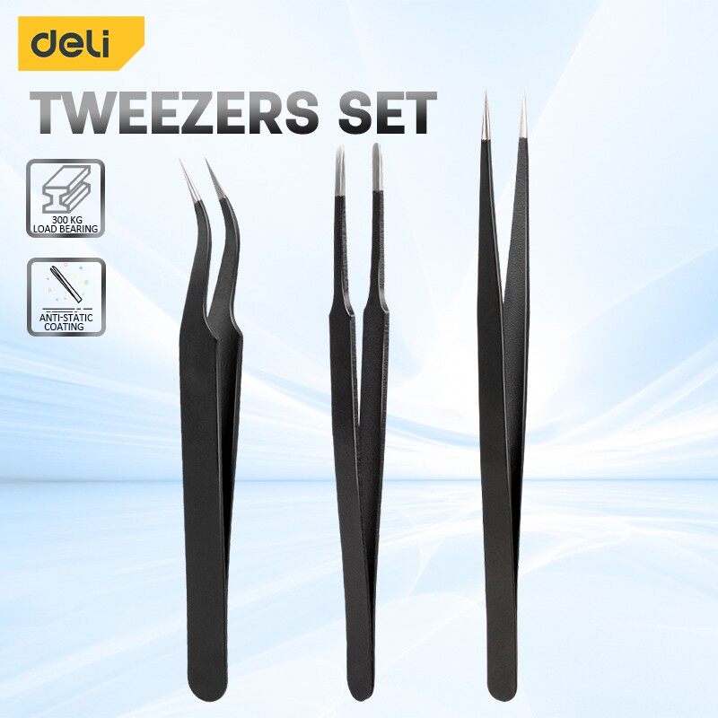 Model Kit Nippers - Deli 트위저 세트 트위저 스테인리스 스틸