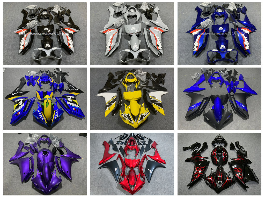 Model Kit Yamaha R1 - 4개의 선물용 새 ABS 에어 디플렉터