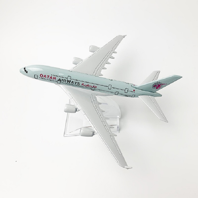 16cm 1/400 스케일 카타르항공 A380 다이캐스 - Model Kit Plane 리뷰 및 가격