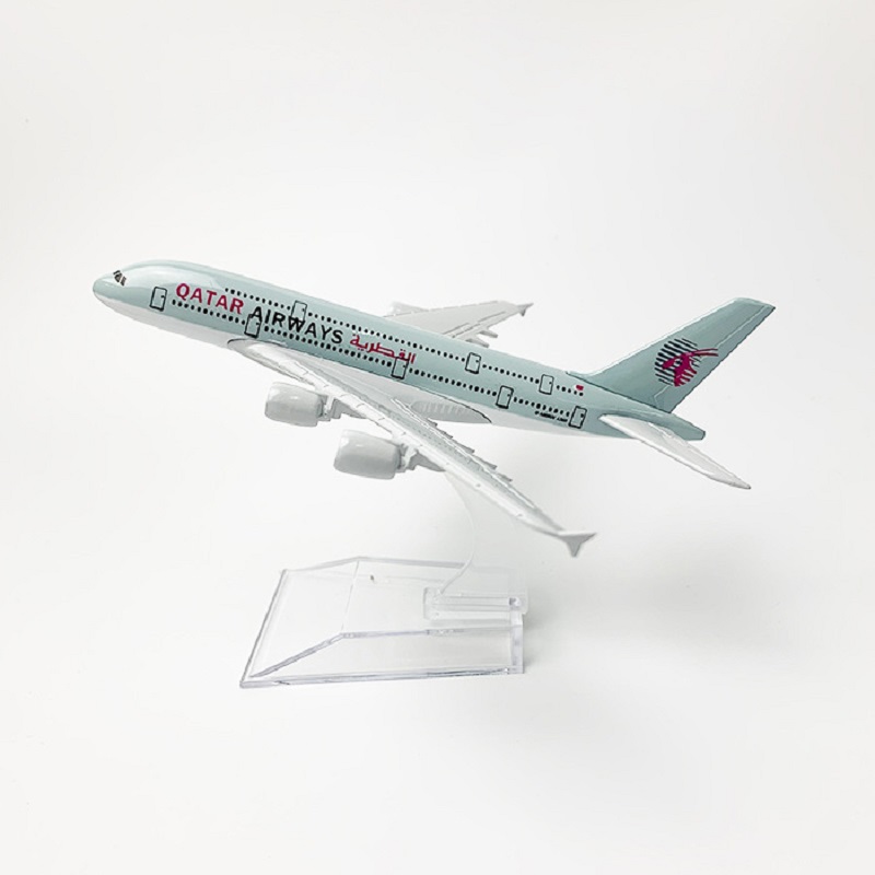 16cm 1/400 스케일 카타르항공 A380 다이캐스 - Model Kit Plane 리뷰 및 가격