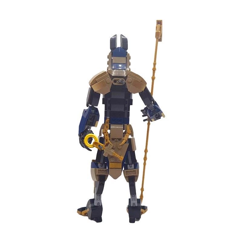 이집트 신화 가까두머리 신 빌딩 블록 피규어 관절형 아 - Model Kit Anubis 리뷰 및 가격