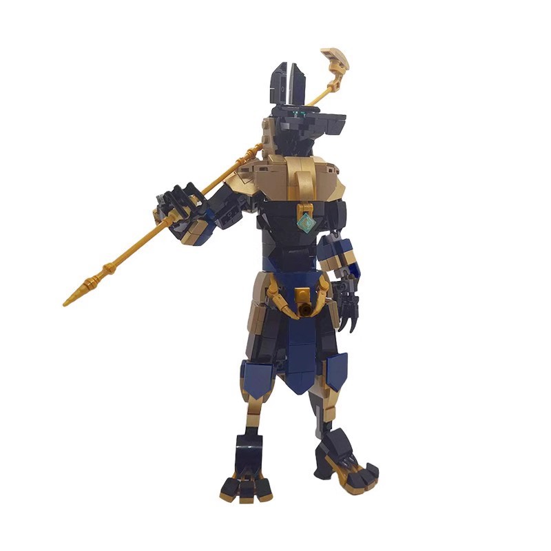 이집트 신화 가까두머리 신 빌딩 블록 피규어 관절형 아 - Model Kit Anubis 리뷰 및 가격