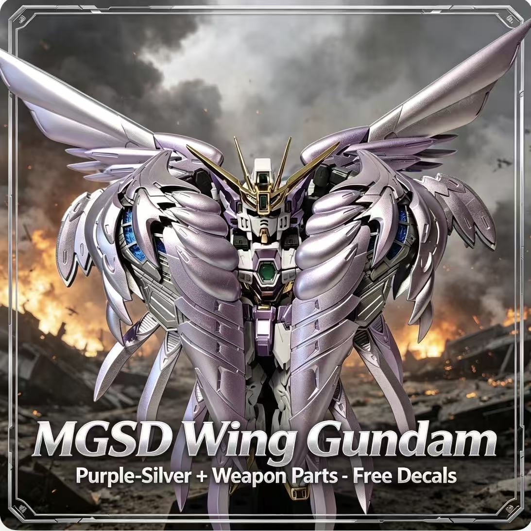 모델 Mgsd 윙 퍼플 실버 Xxxg-00ysw 조립  - Model Kit Wing Zero 리뷰 및 가격