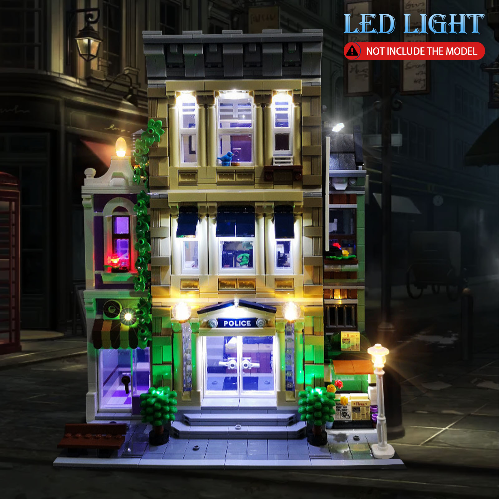 10278용 LYBMTWF LED 조명 키트, Crea - Model Kit Instructions 리뷰 및 가격