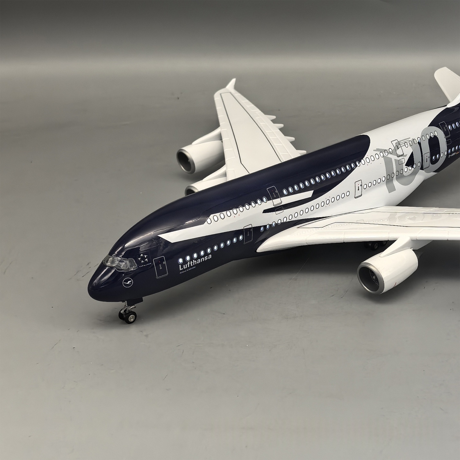 새로운 45cm 루프트한자 A380 100주년 기념 수 - Model Kit Plane 리뷰 및 가격