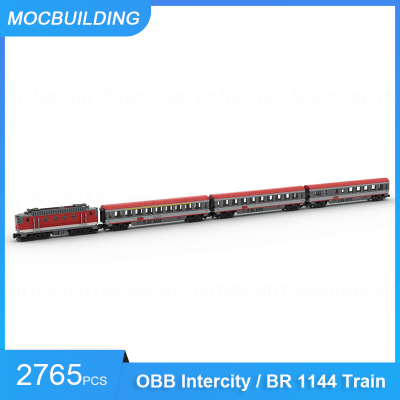 MOC 빌딩 블록 OBB 인터시티 / BR 1144 기 - Model Kit Train 리뷰 및 가격