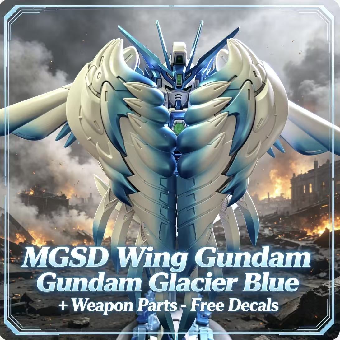 MGSD XXXG-00W0 윙 제로 EW 아이스 블루  - Model Kit Wing Zero 리뷰 및 가격