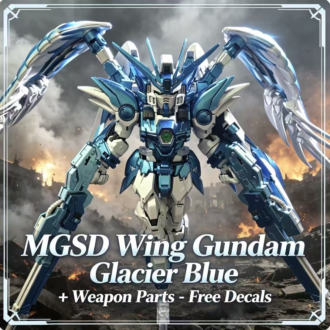 MGSD XXXG-00W0 윙 제로 EW 아이스 블루  - Model Kit Wing Zero 리뷰 및 가격