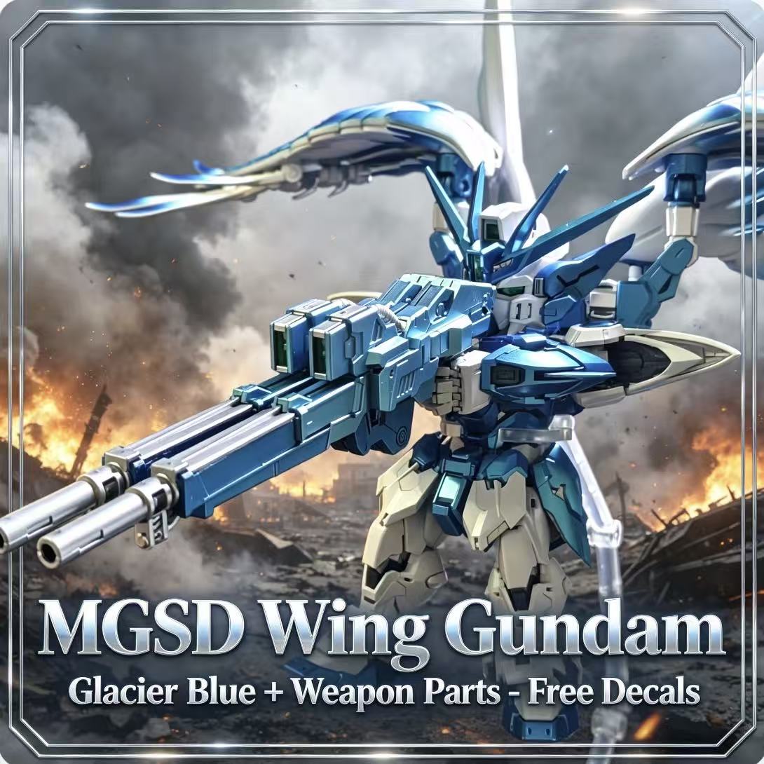 MGSD XXXG-00W0 윙 제로 EW 아이스 블루  - Model Kit Wing Zero 리뷰 및 가격
