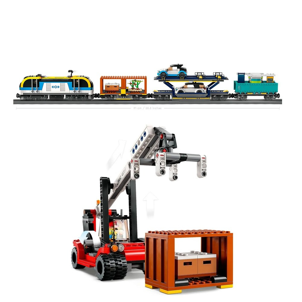 1153PCS 도시 화물열차 철도 빌딩 블록 모터 모듈 - Model Kit Train 리뷰 및 가격