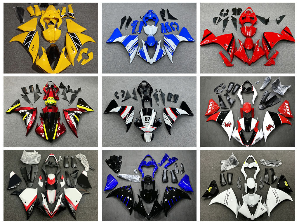 4가지 선물용 새 ABS 에어 디플렉터 키트 - 201 - Model Kit Yamaha R1 리뷰 및 가격