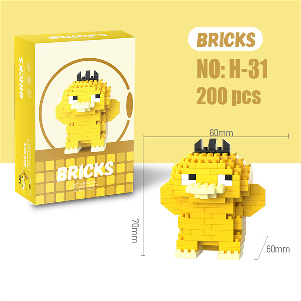 포켓몬 마이크로 빌딩 블록 피카추 드래곤이트 겐가 미니 - Model Kit Instructions 리뷰 및 가격