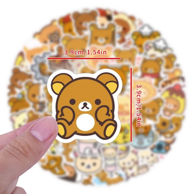 반다이 리락쿠마 키로이토리 코릴락쿠마 105개 스티커  - Model Kit Game 리뷰 및 가격