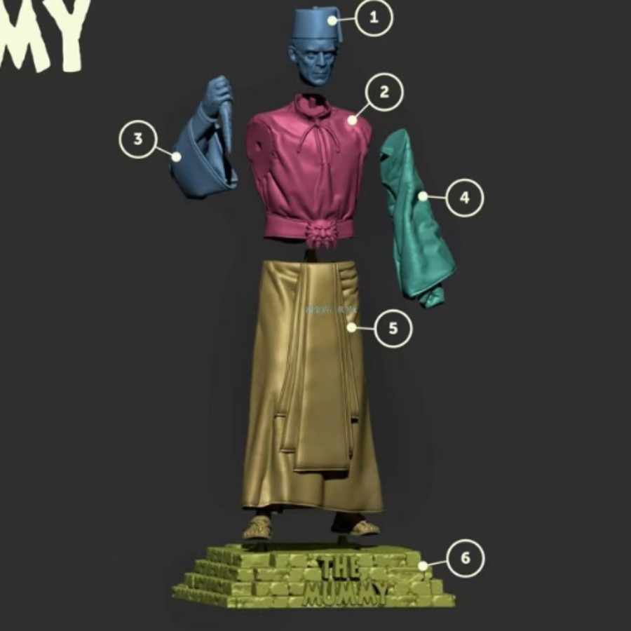 클래식 영화 캐릭터 몬스터 판타지 미니어처 피규어 모델 - Model Kit Anubis 리뷰 및 가격