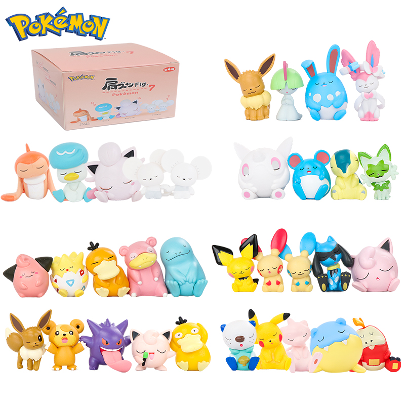 5개/세트 포켓몬 마우스홀드 타츠기리 피규어 장난감 슬 - Model Kit Game 리뷰 및 가격