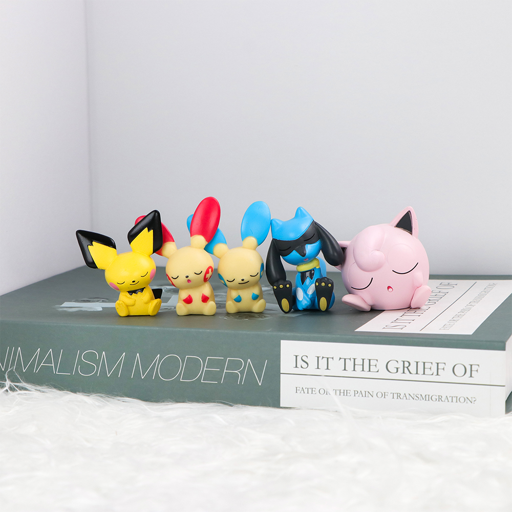 5개/세트 포켓몬 마우스홀드 타츠기리 피규어 장난감 슬 - Model Kit Game 리뷰 및 가격