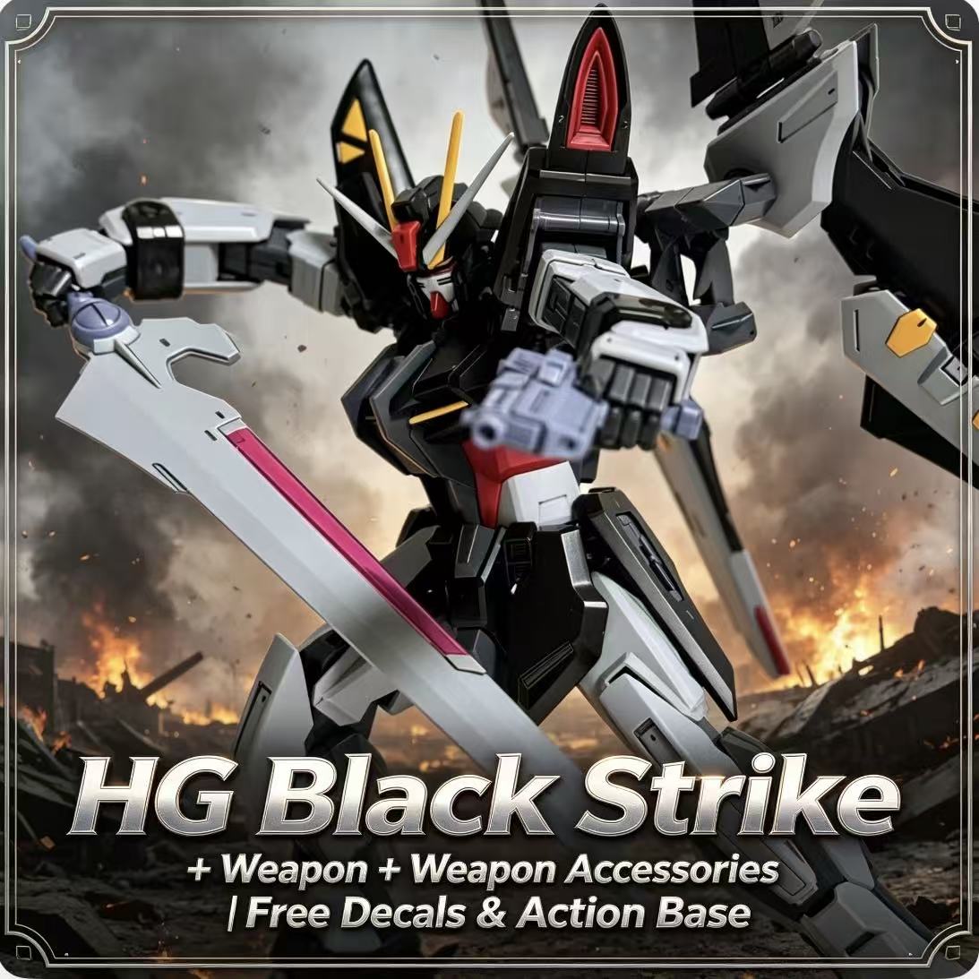41 HG 1/144 블랙 스트라이크 메카(윙 백팩 및 - Model Kit X Wing 리뷰 및 가격