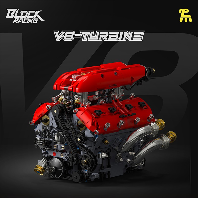 T5011 V8 터보 엔진 모델 전동식 1370PCS  - Model Kit V8 Engine 리뷰 및 가격