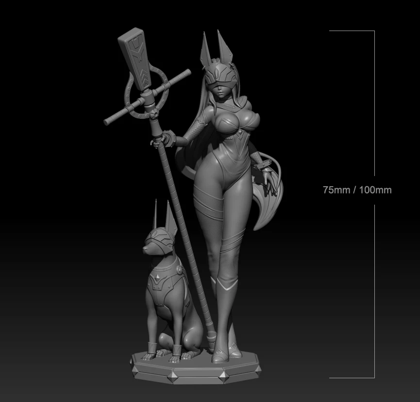 1/24 1/18 수지 모델 키트 아누비스 입상 도색되 - Model Kit Anubis 리뷰 및 가격