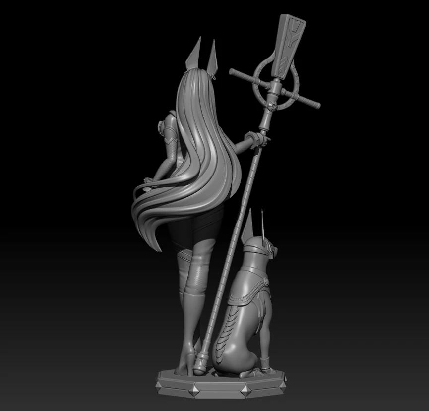 1/24 1/18 수지 모델 키트 아누비스 입상 도색되 - Model Kit Anubis 리뷰 및 가격