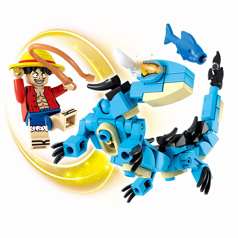 8in1 원피스 빌딩 블록 블루 드래곤 카이도 DIY  - Model Kit Instructions 리뷰 및 가격