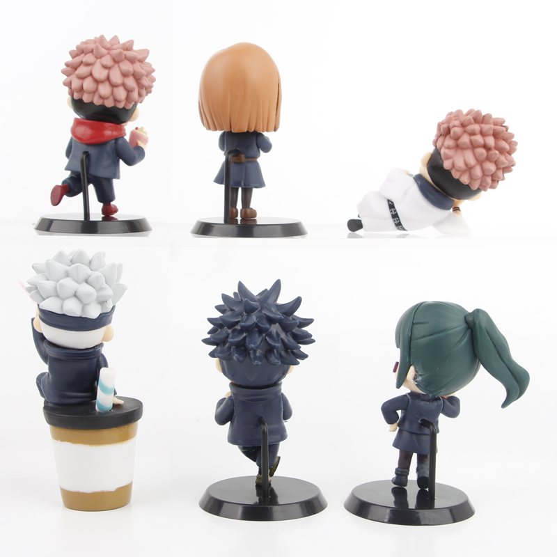 6 개/대 애니메이션 Jujutsu Kaisen 그림  - Model Kit Jujutsu Kaisen 리뷰 및 가격