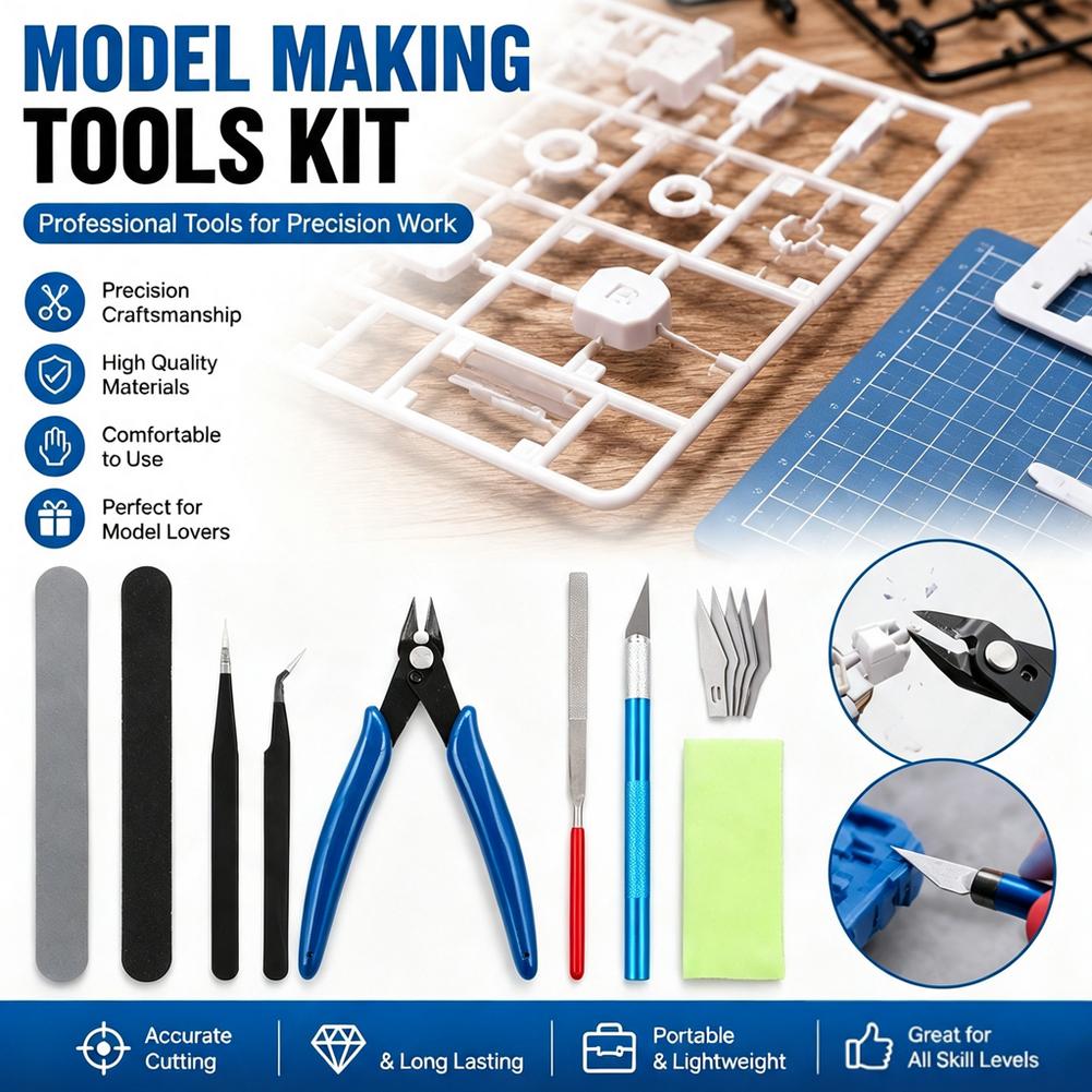 14피스 모델 공예 도구 세트 합금 니퍼 조각펜 다이아 - Model Kit Nippers 리뷰 및 가격