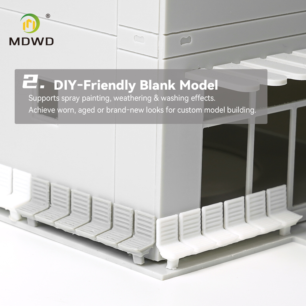 HO 스케일 1:87 공공 벤치 모형 - 흰색 ABS  - Model Kit Train 리뷰 및 가격
