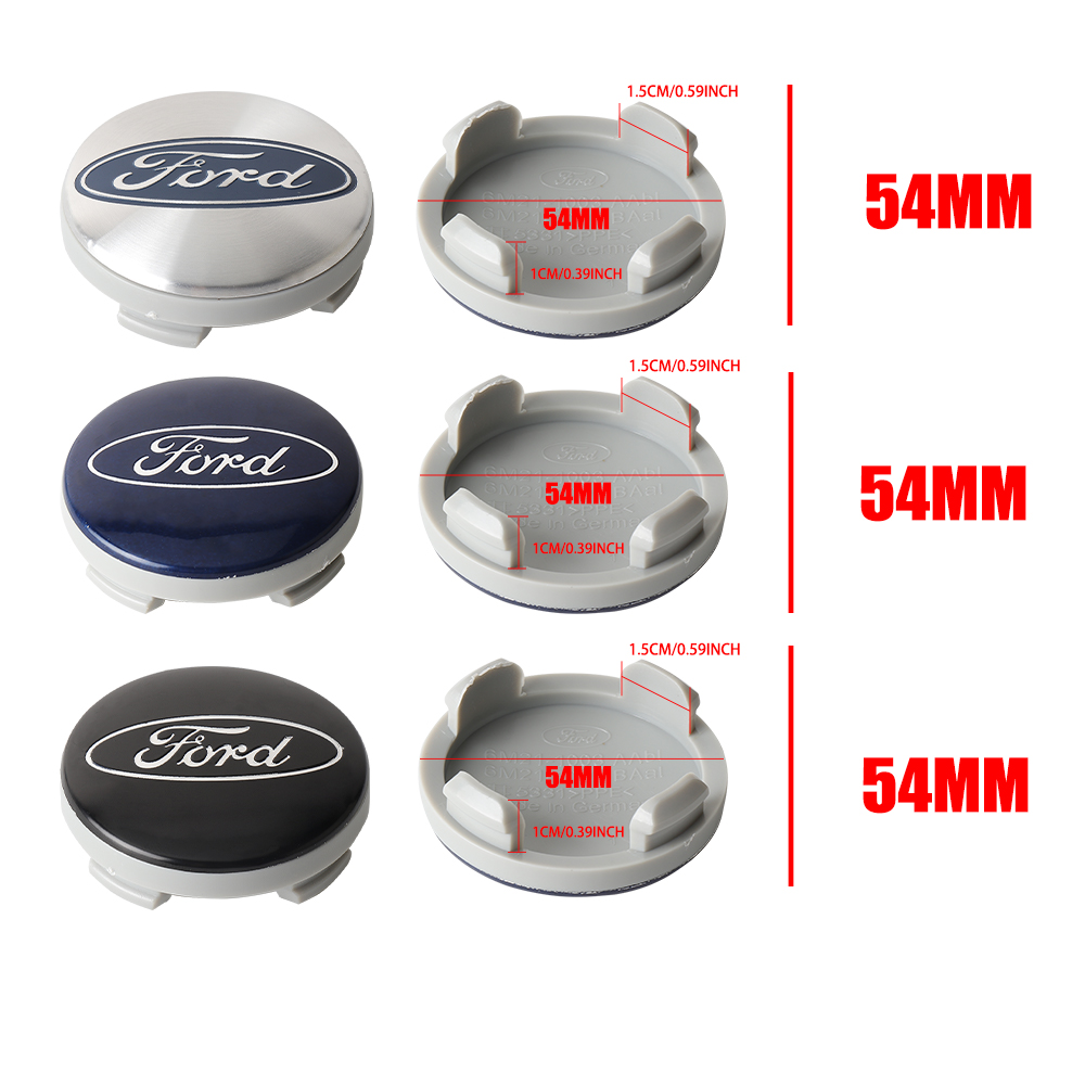 4개 54mm 허브 센터 림 커버 배지 블루 및 크롬  - Logo Model Kit 리뷰 및 가격