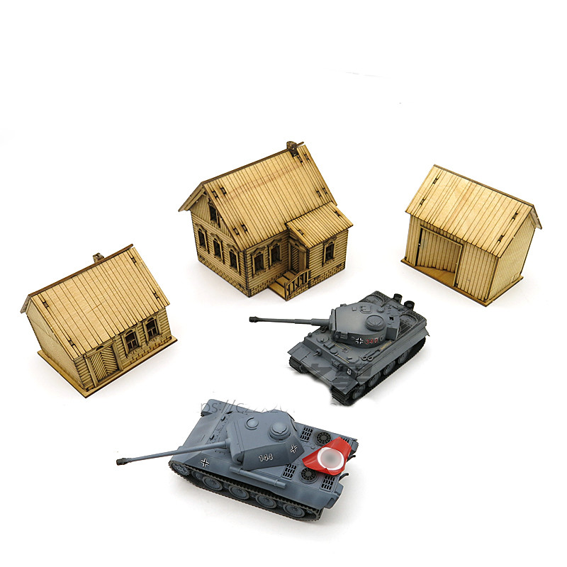 1/72 목조 조립식 주택 유럽 건축 로우 하우스 상점 - Model Kit Instructions 리뷰 및 가격