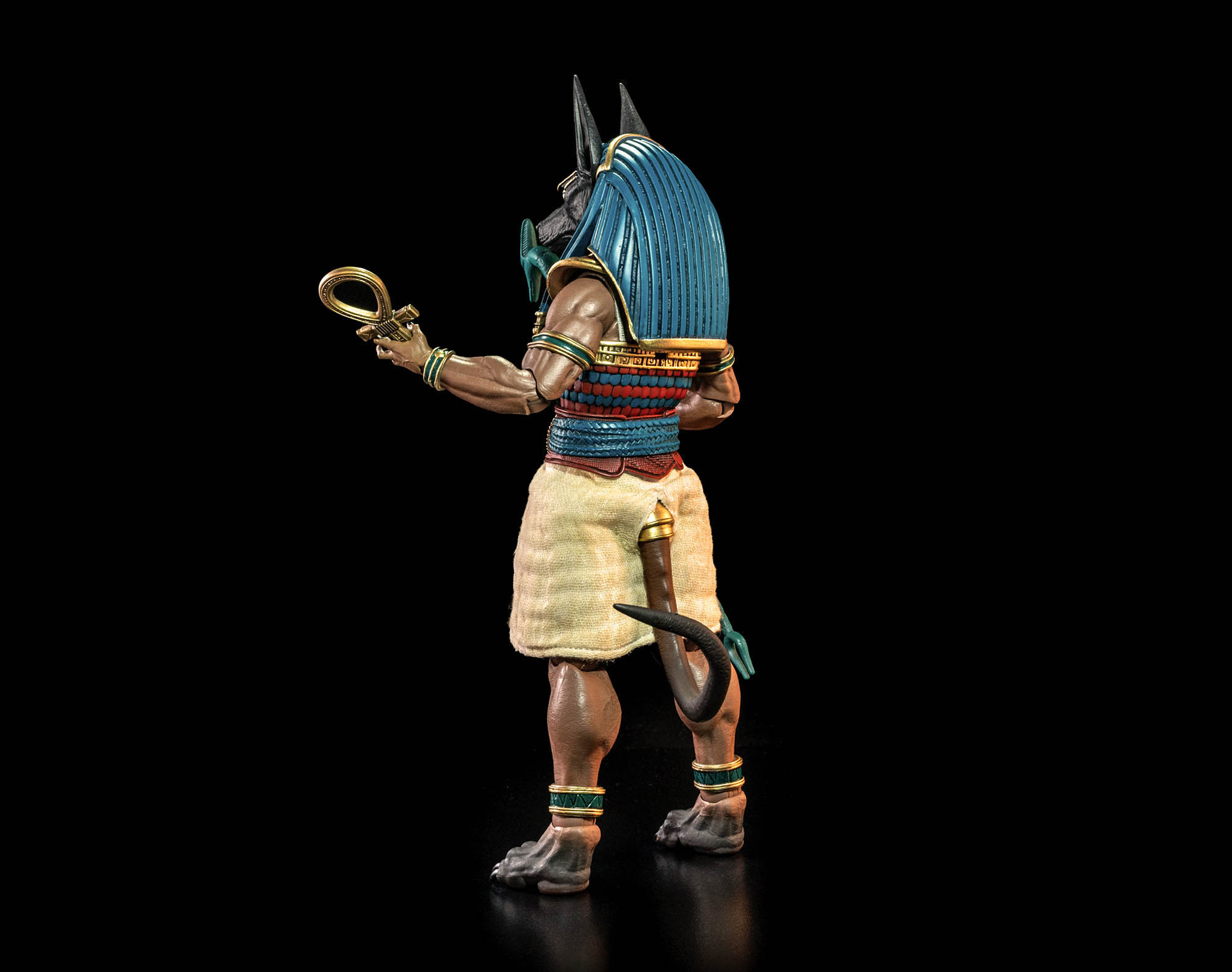 네 명의 기사 토이 디자인 아누비스 블랙 앤 블루 버전 - Model Kit Anubis 리뷰 및 가격